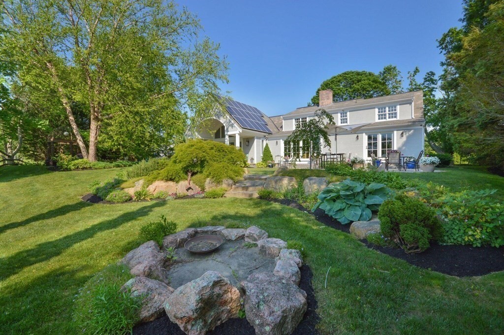 75 Great Hill Road Sandwich, MA 02563 - Photo 36 of 42 a front view of a house with a yard