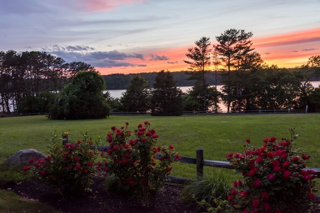 75 Great Hill Road Sandwich, MA 02563 - Photo 42 of 42 a view of a garden with an outdoor seating