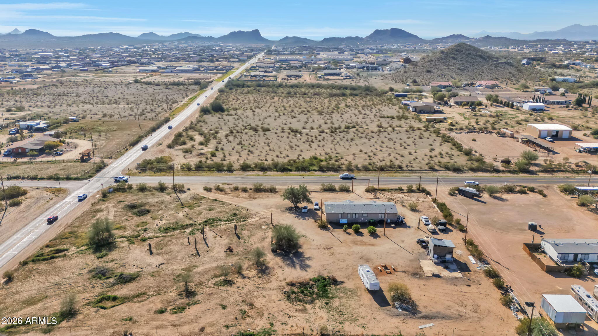 1236 West Judd Road San Tan Valley, AZ 85144 - Photo 26 of 28 a view of city and mountain