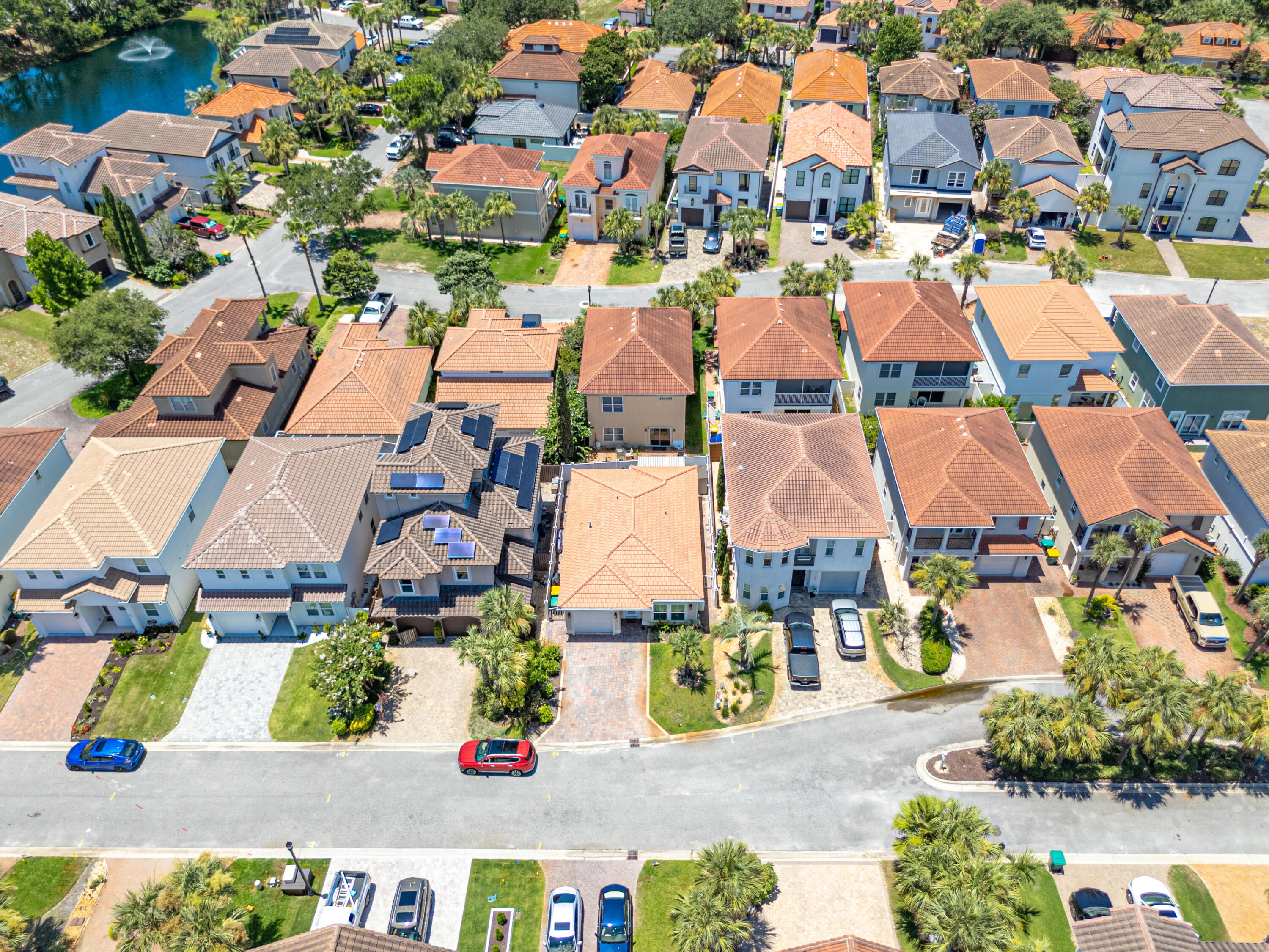 4707 Amhurst Circle Destin, FL 32541 - Photo 37 of 40 an aerial view of residential houses with outdoor space