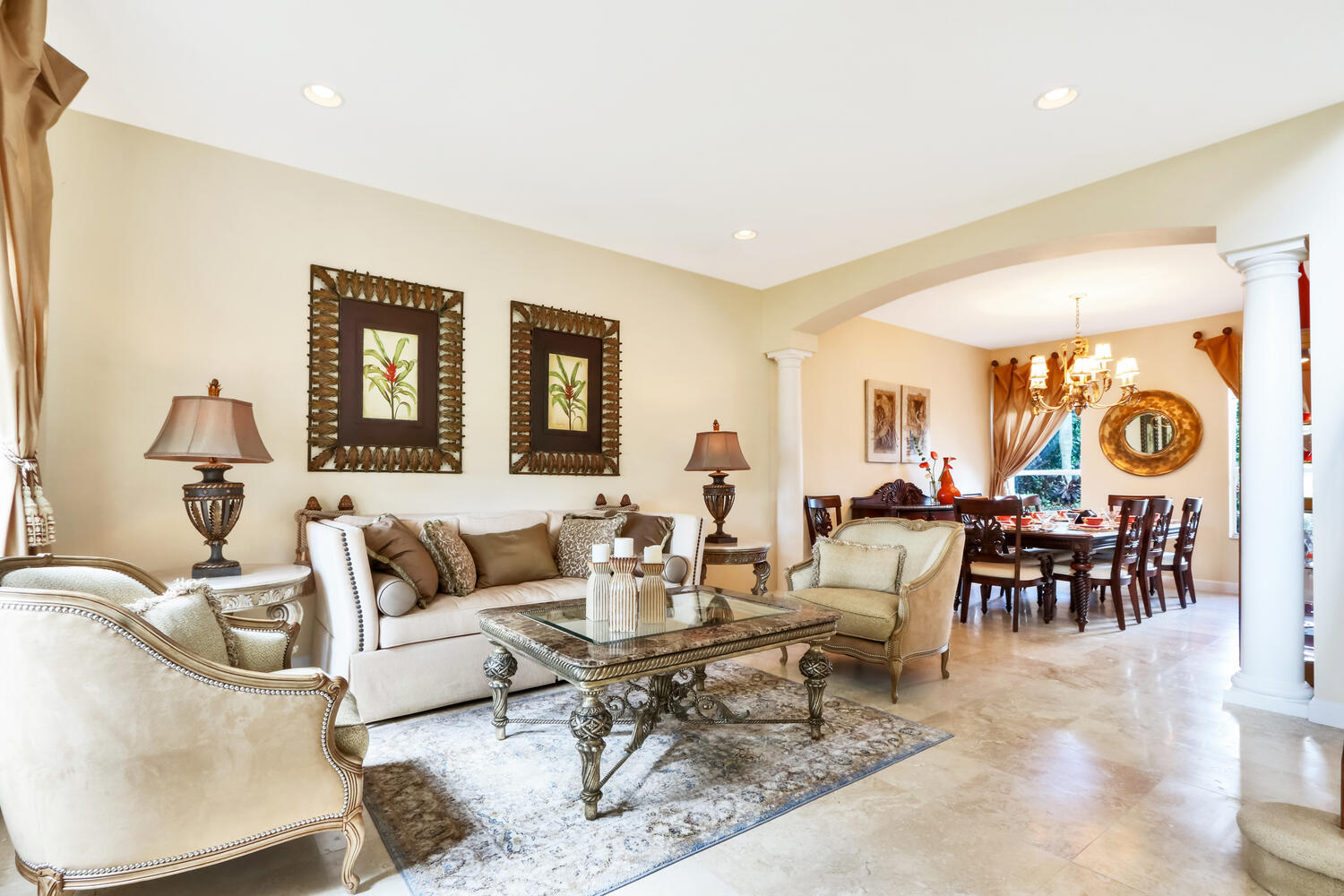 585 Southwest Yacht Basin Way Stuart, FL 34997 - Photo 24 of 31 a living room with furniture and a large window