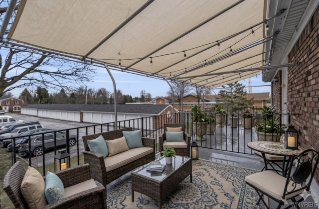 1420 Maple Road, Unit 6 Amherst, NY 14221 - Photo 35 of 49 Balcony virtually staged