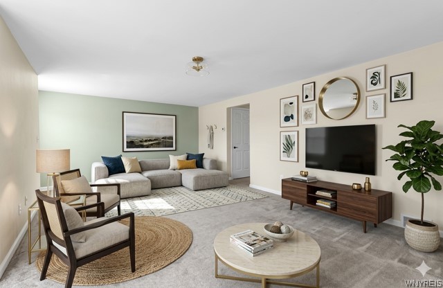 1420 Maple Road, Unit 6 Amherst, NY 14221 - Photo 5 of 49 Living room virtually staged