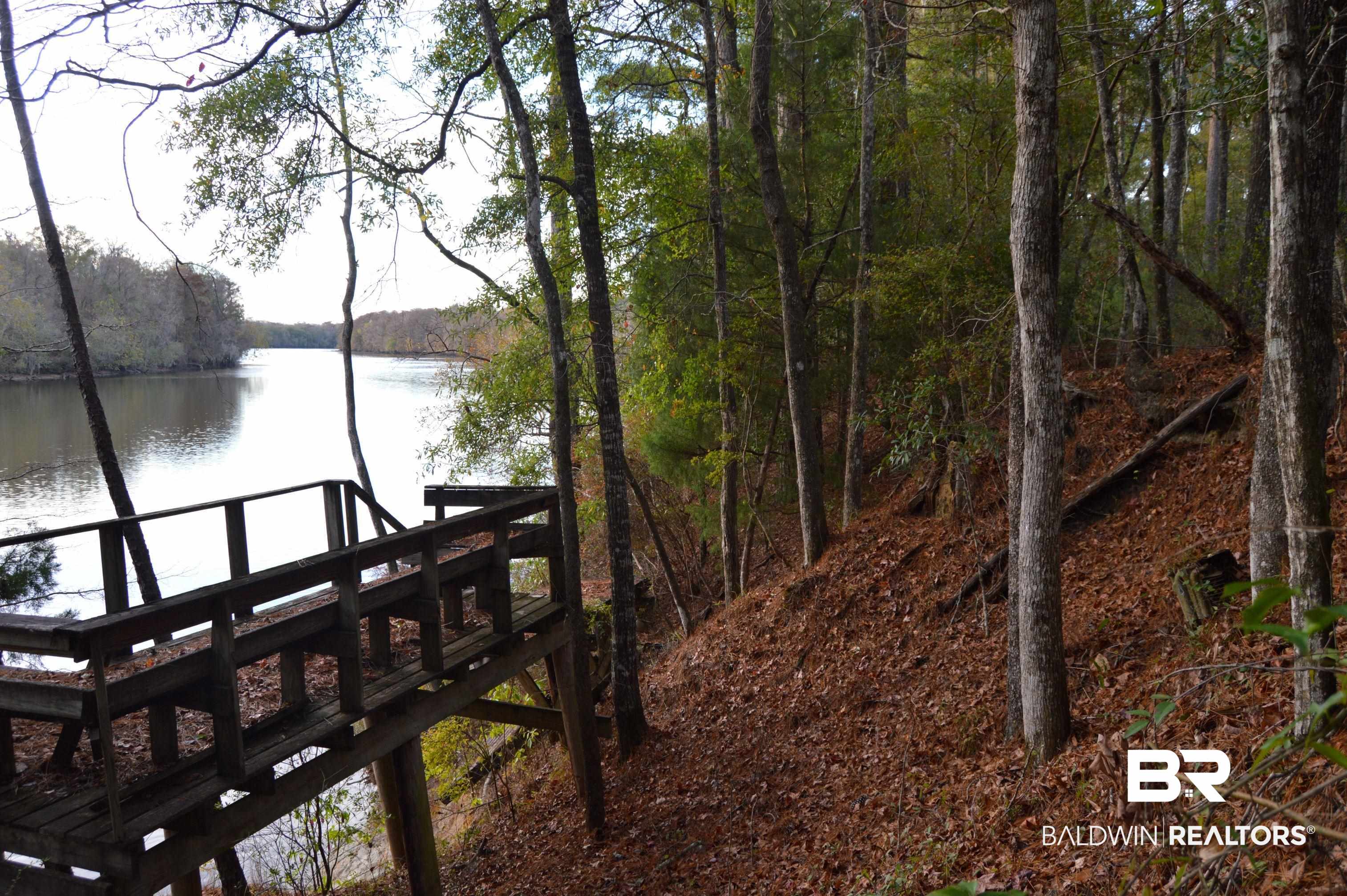 8 Marlin Street Stockton, AL 36579 - Photo 2 of 12 Dock area with a forest view and a water view