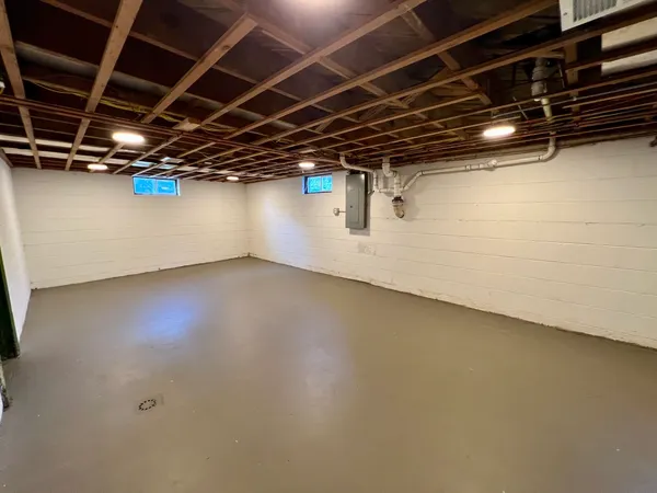 a view of empty room