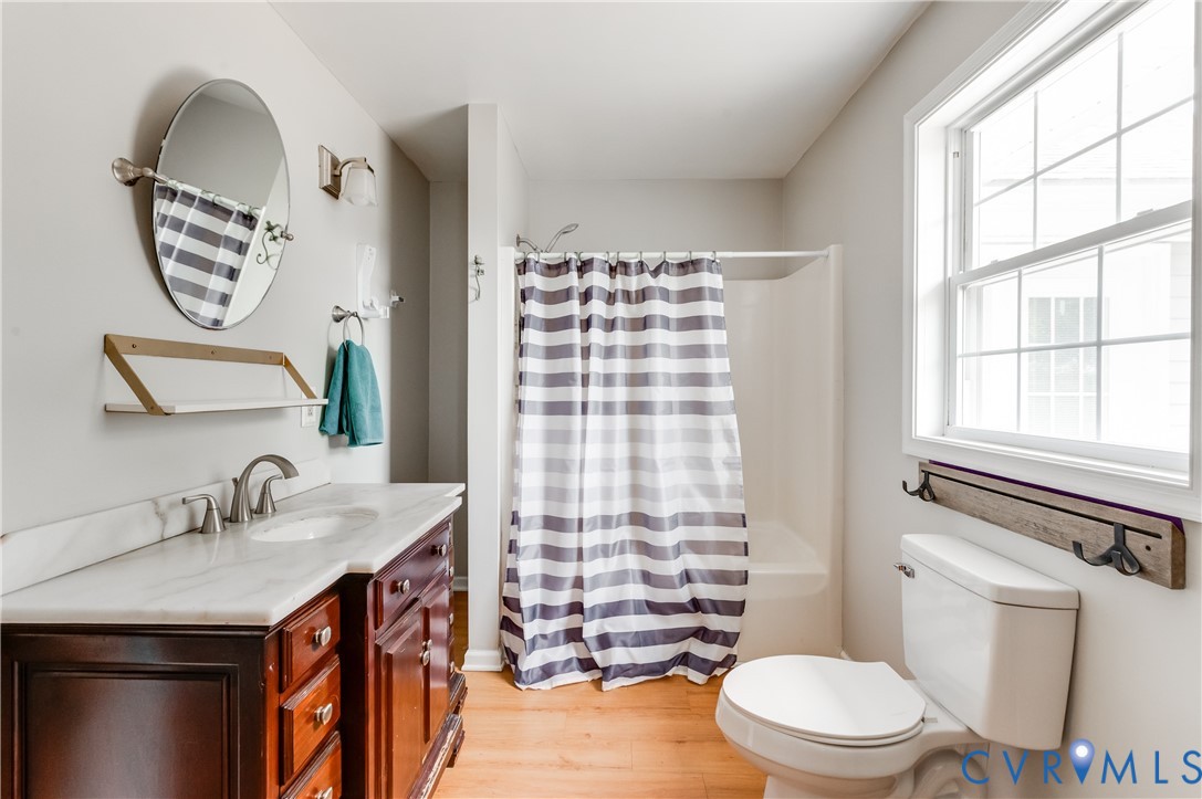 1474 Welsh Tract Road Charlotte Court House, VA 23923 - Photo 21 of 48 Bathroom featuring a dark wood-finish vanity with