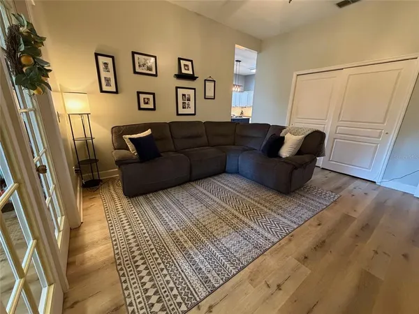 a view of a walk in closet