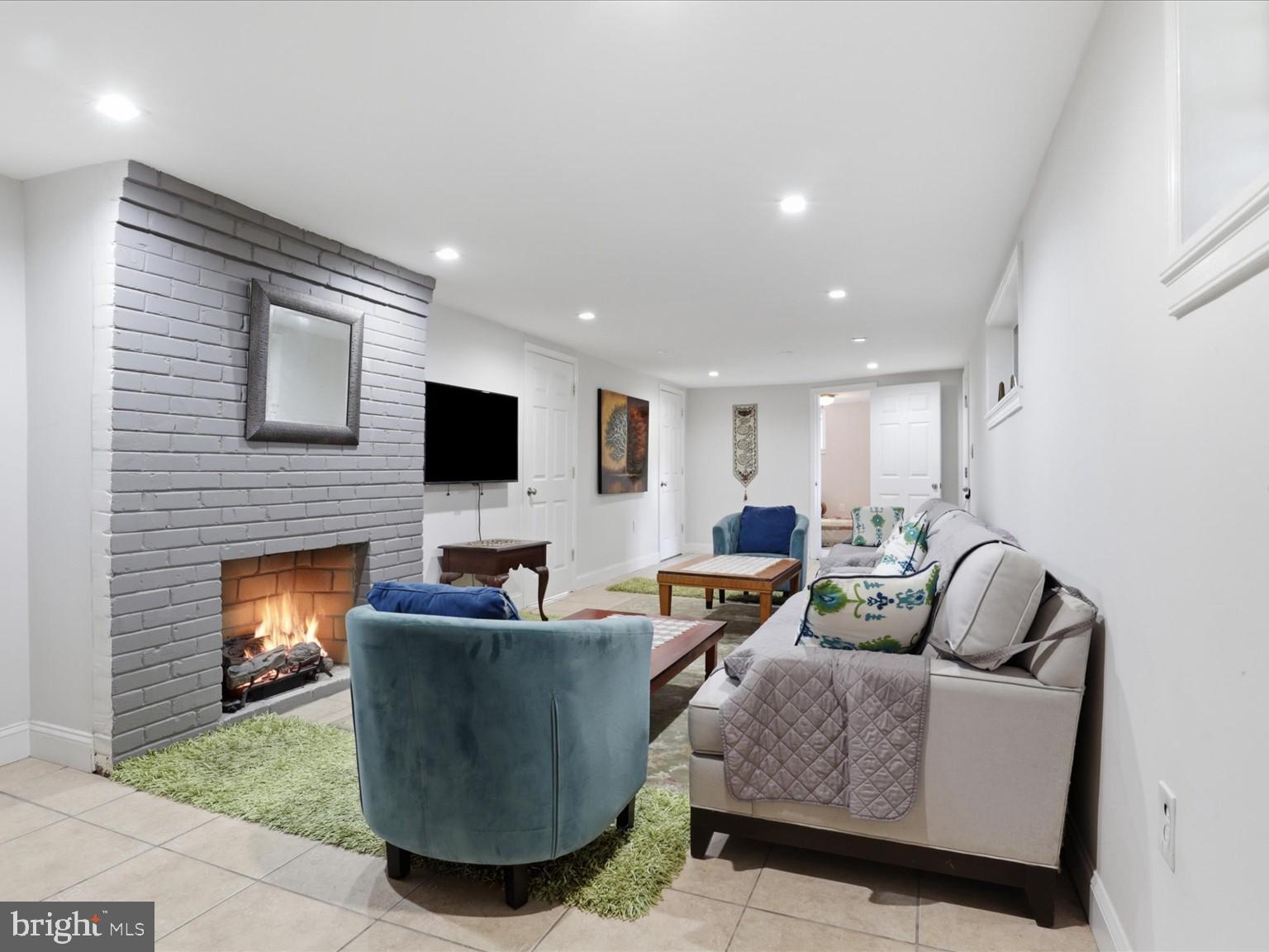 6103 Dinwiddie Street Springfield, VA 22150 - Photo 22 of 42 Basement Recreation Room