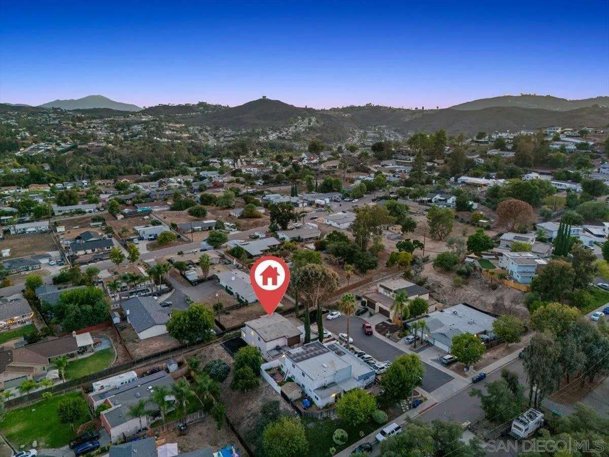 13259 Saddle Ridge Road Lakeside, CA 92040 - Photo 53 of 57 a view of a city with a lake