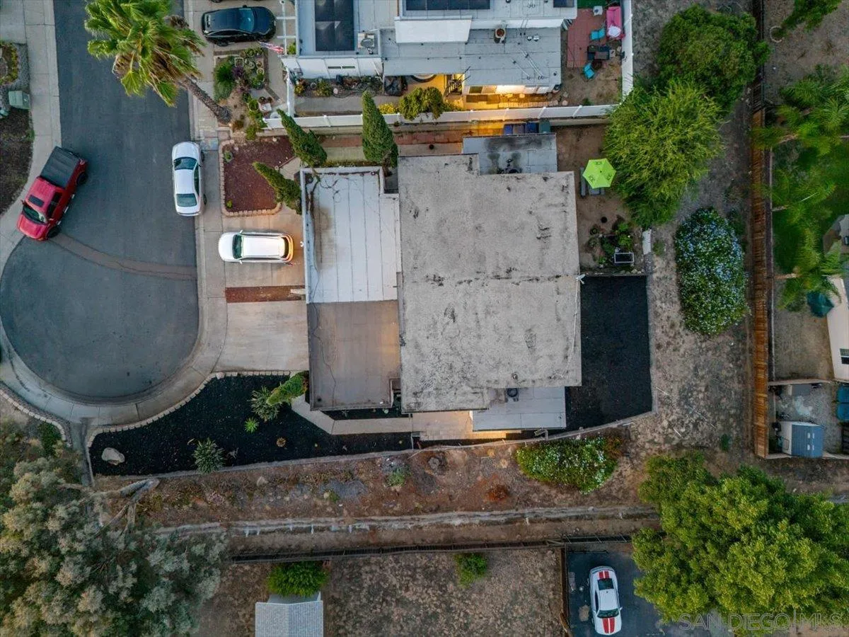 13259 Saddle Ridge Road Lakeside, CA 92040 - Photo 57 of 57 an aerial view of a house with yard and seating space