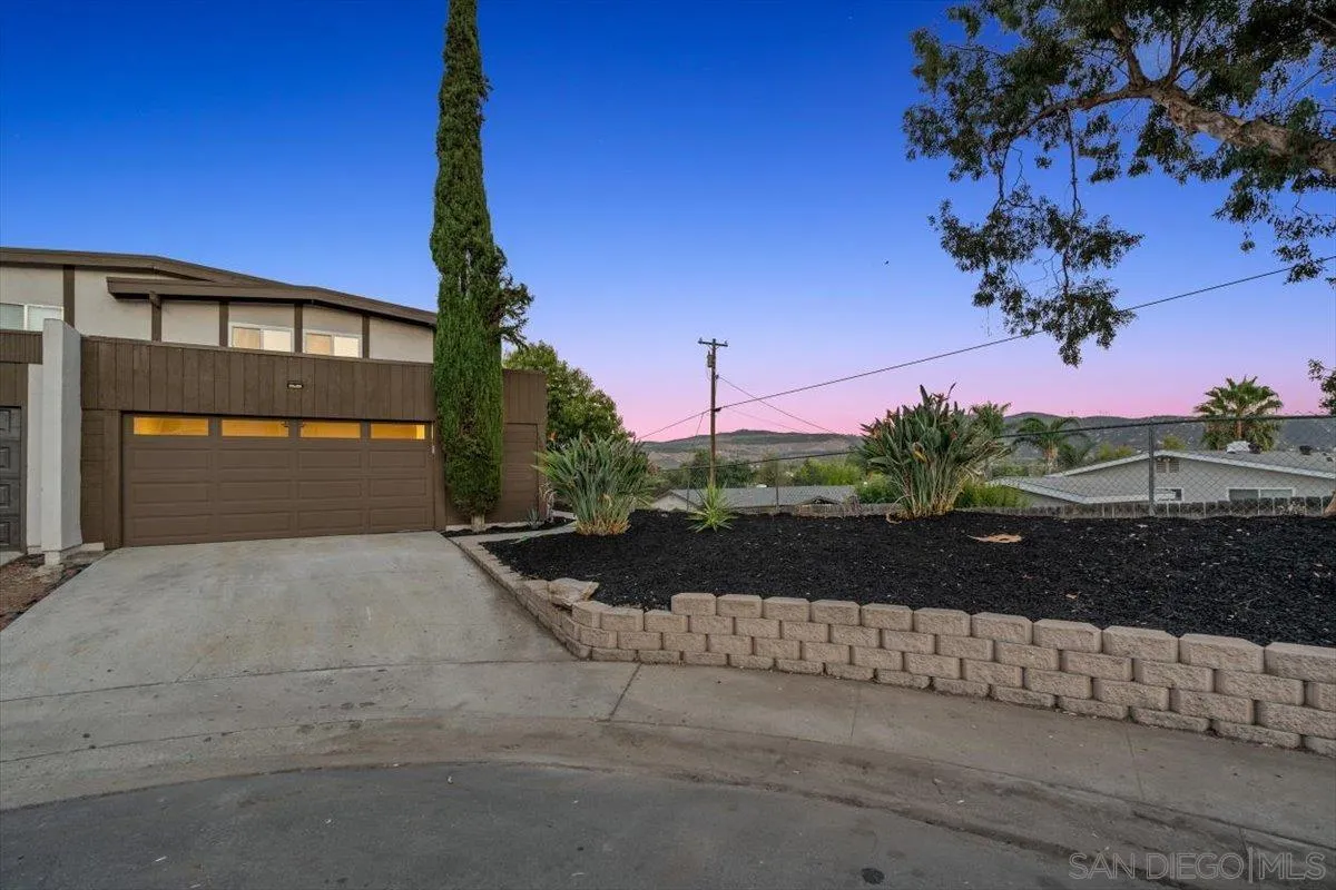 13259 Saddle Ridge Road Lakeside, CA 92040 - Photo 7 of 57 a view of a house with a yard
