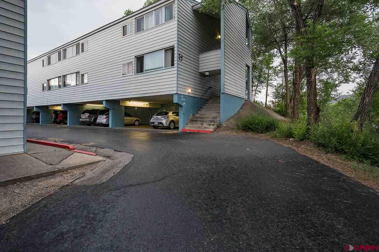 1135 Florida Road, Unit C23 Durango, CO 81301 - Photo 17 of 18 a view of a street with cars