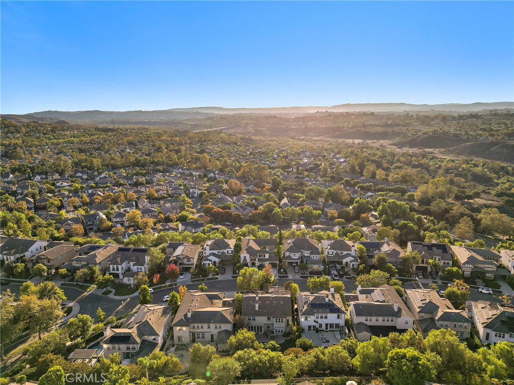 16 Wyndham Street Ladera Ranch, CA 92694 - Photo 42 of 58 an aerial view of residential space with green space