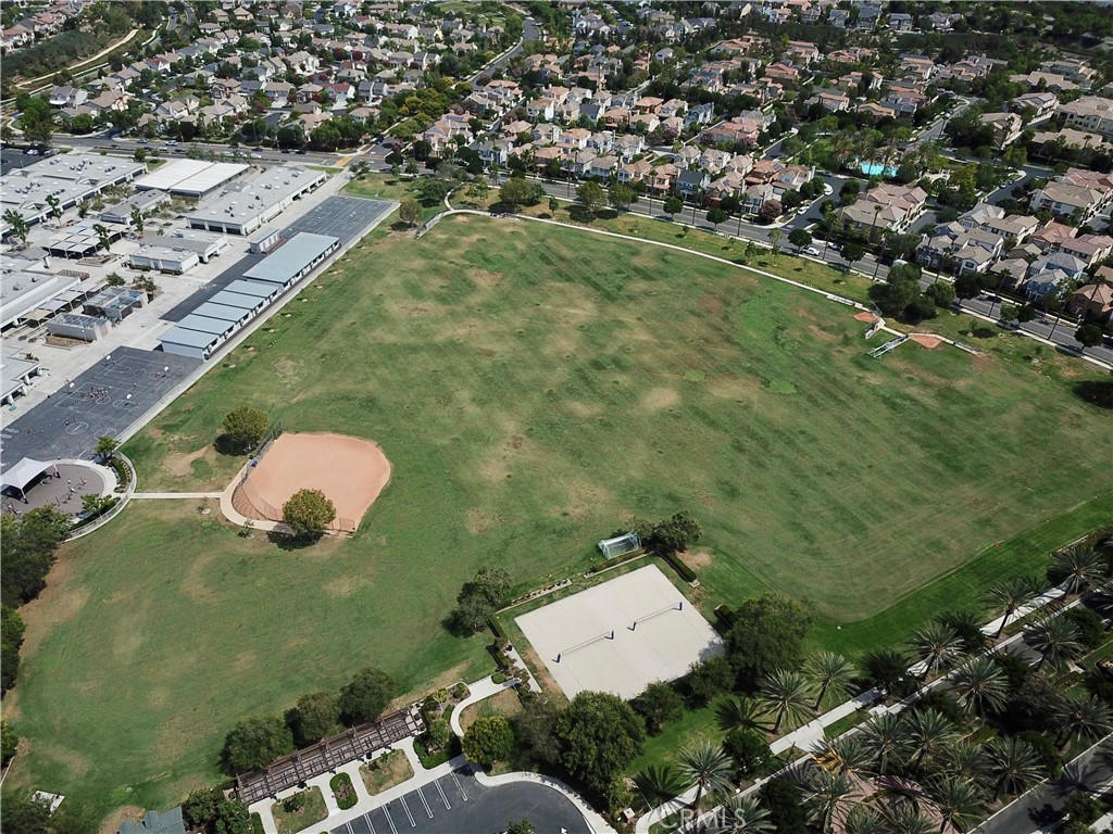 16 Wyndham Street Ladera Ranch, CA 92694 - Photo 52 of 58 an aerial view of a house with a yard