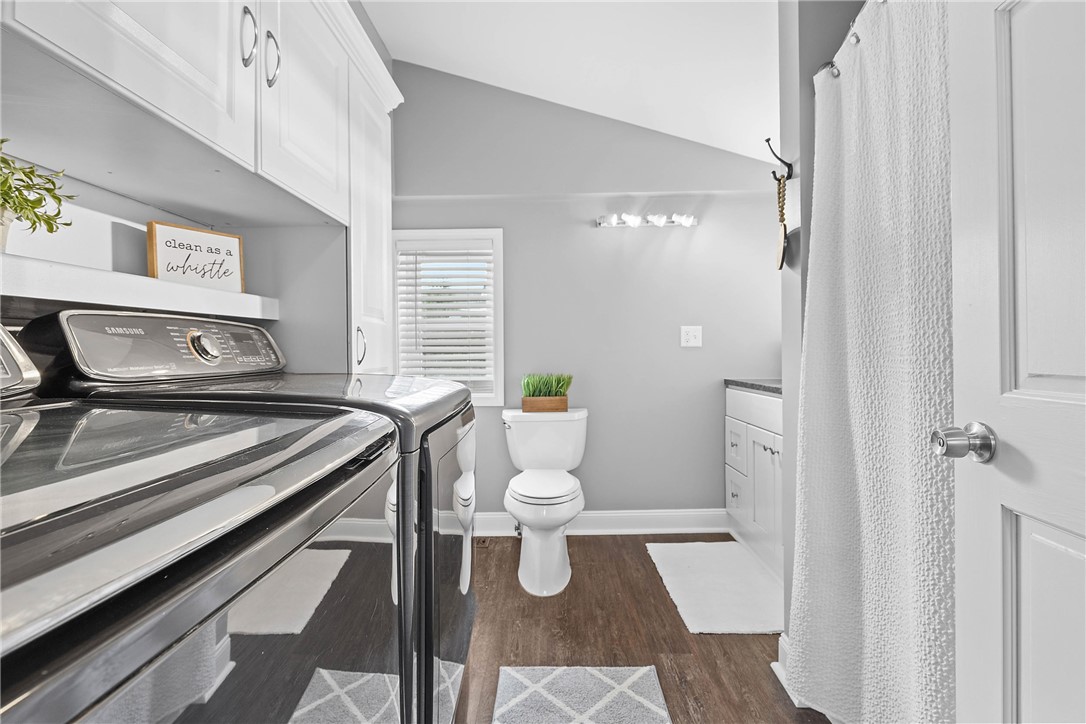 307 West Miller Street Arcadia, NY 14513 - Photo 18 of 38 1st Floor Bathroom w/ Laundry