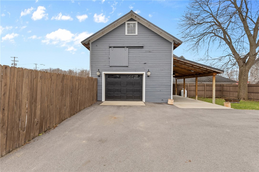 307 West Miller Street Arcadia, NY 14513 - Photo 36 of 38 Partially Fenced in Yard