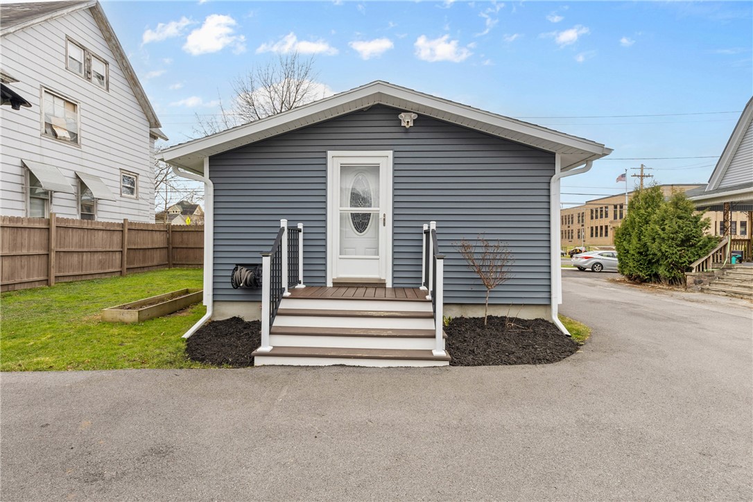 307 West Miller Street Arcadia, NY 14513 - Photo 5 of 38 Back entrance of the house
