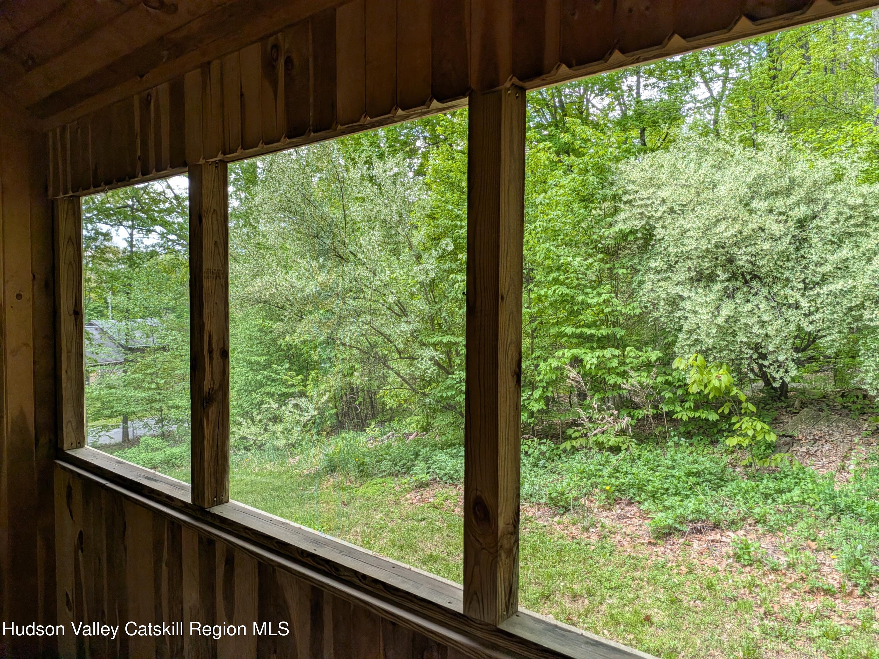 513 South Mountain Road Gardiner, NY 12525 - Photo 36 of 63 a view of a garden from a window