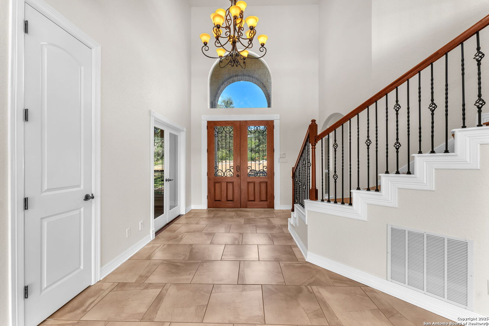 732 Private Road 1712 Mico, TX 78056 - Photo 8 of 50 a view of entryway and hall with wooden floor