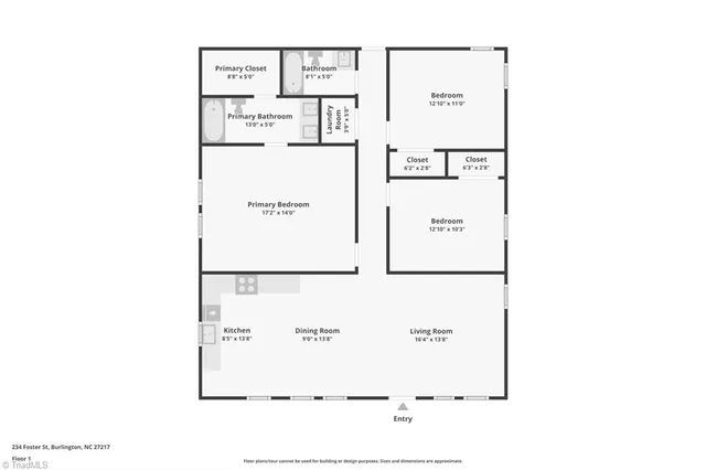 $259,900 | 234 Foster Street, Burlington, NC 27217