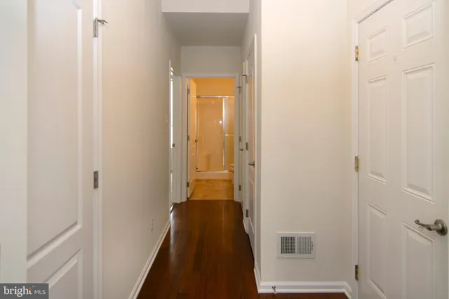 en empty room with windows