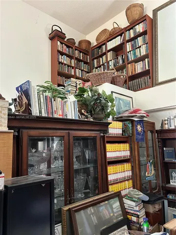 a front view of a building with glass windows