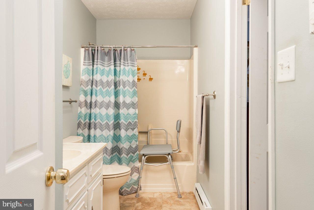 1204 Battle Creek Road Stanley, VA 22851 - Photo 24 of 46 a bathroom with a sink toilet and shower
