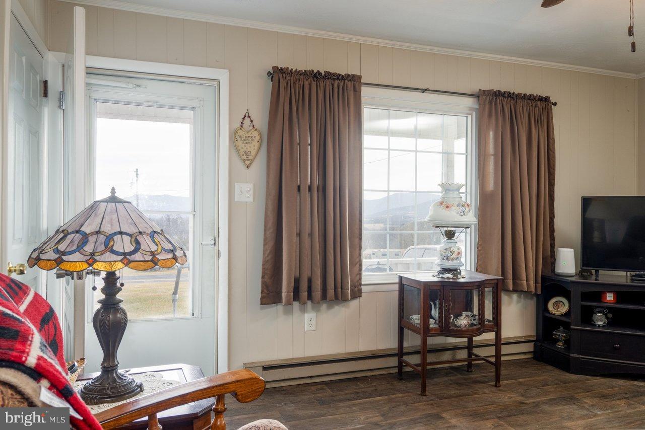1204 Battle Creek Road Stanley, VA 22851 - Photo 8 of 46 a living room with furniture and a flat screen tv