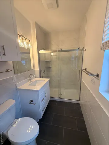 an empty room with a workbench