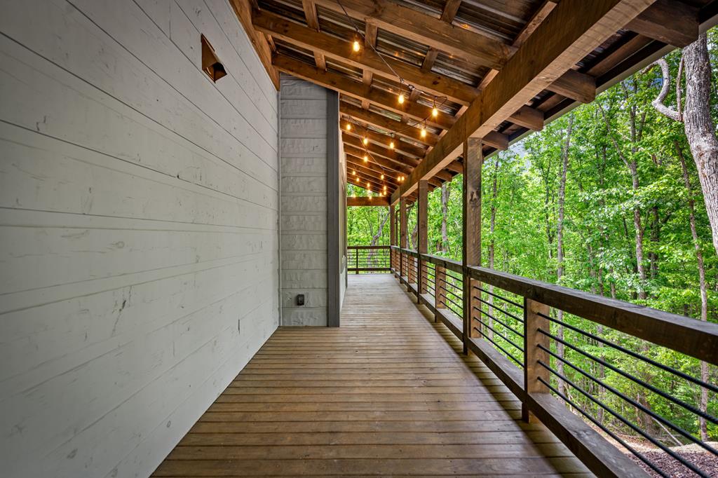 895 Price Road Blue Ridge, GA 30513 - Photo 116 of 140 a view of balcony with wooden floor