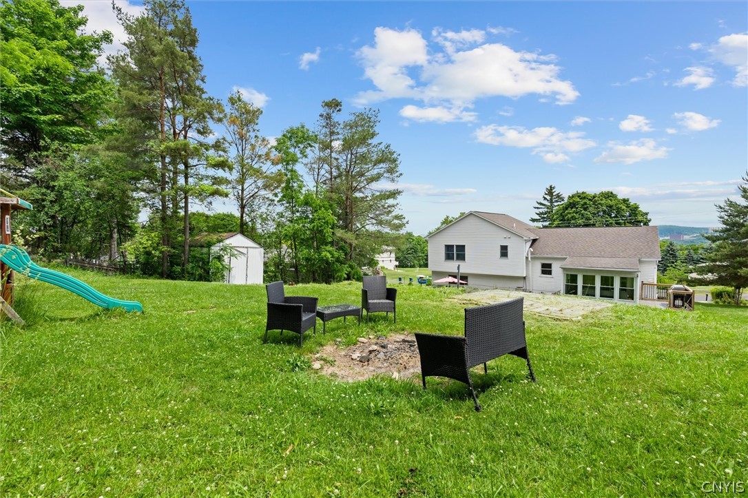 4615 Broad Road Onondaga, NY 13215 - Photo 39 of 47 Spacious backyard with plenty of room to relax, pl