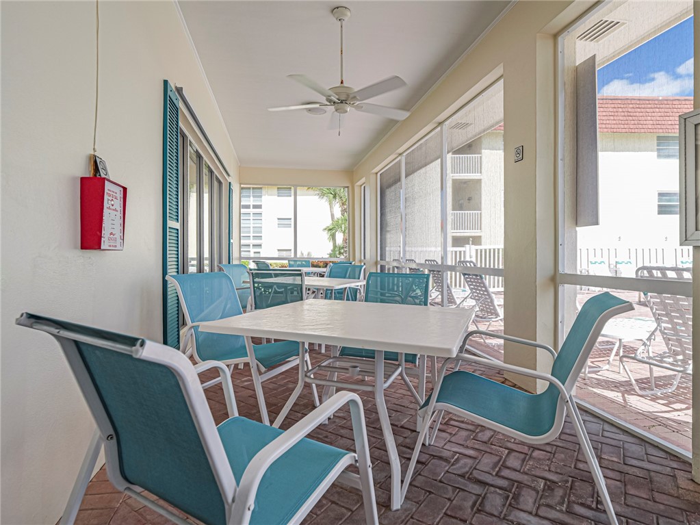 5400 Highway A1a, Unit D3 Vero Beach, FL 32963 - Photo 29 of 35 a view of a dining room with furniture window and outside view