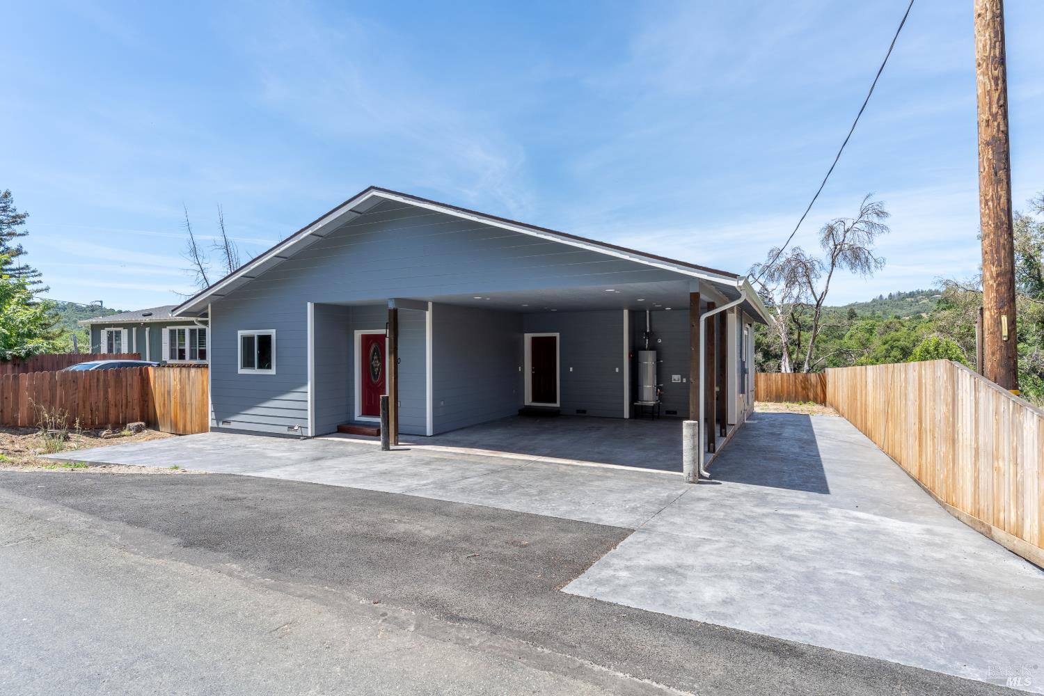 6100 Eastside Calpella Road Ukiah, CA 95482 - Photo 1 of 16 a front view of a house having yard