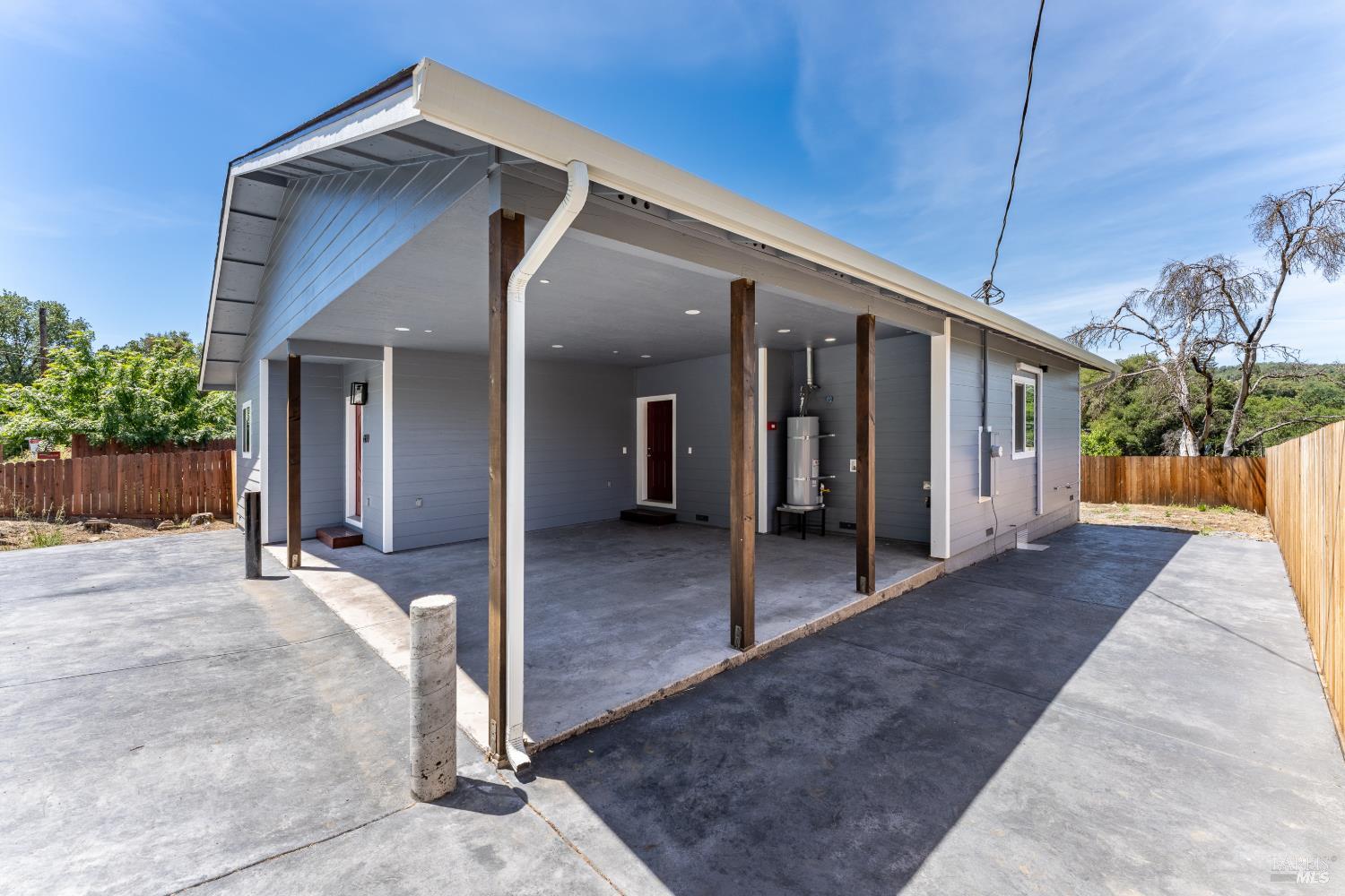 6100 Eastside Calpella Road Ukiah, CA 95482 - Photo 12 of 16 a view of a house with porch