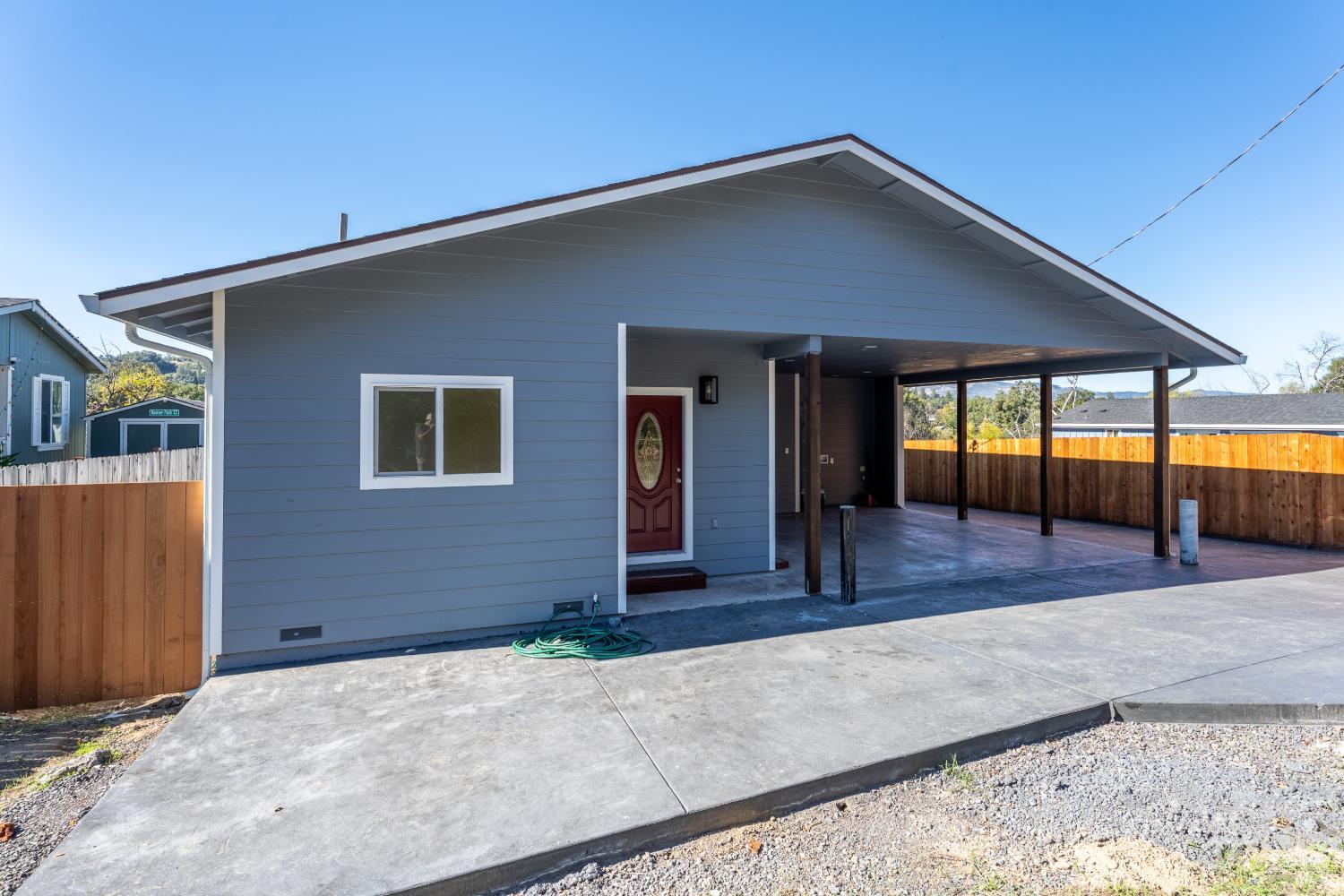 6100 Eastside Calpella Road Ukiah, CA 95482 - Photo 16 of 16 a backyard of a house