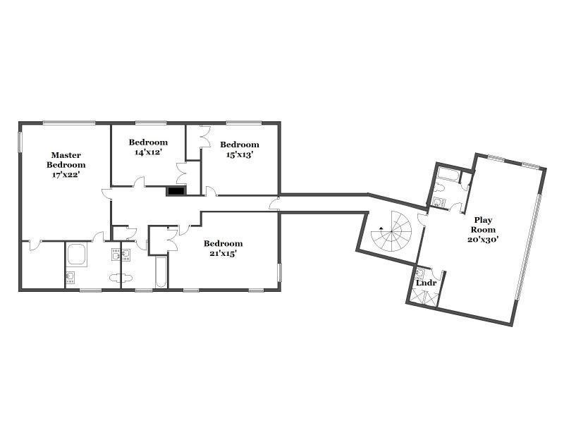 383 Middlesex Road Darien, CT 06820 - Photo 22 of 23 a picture of a floor plan
