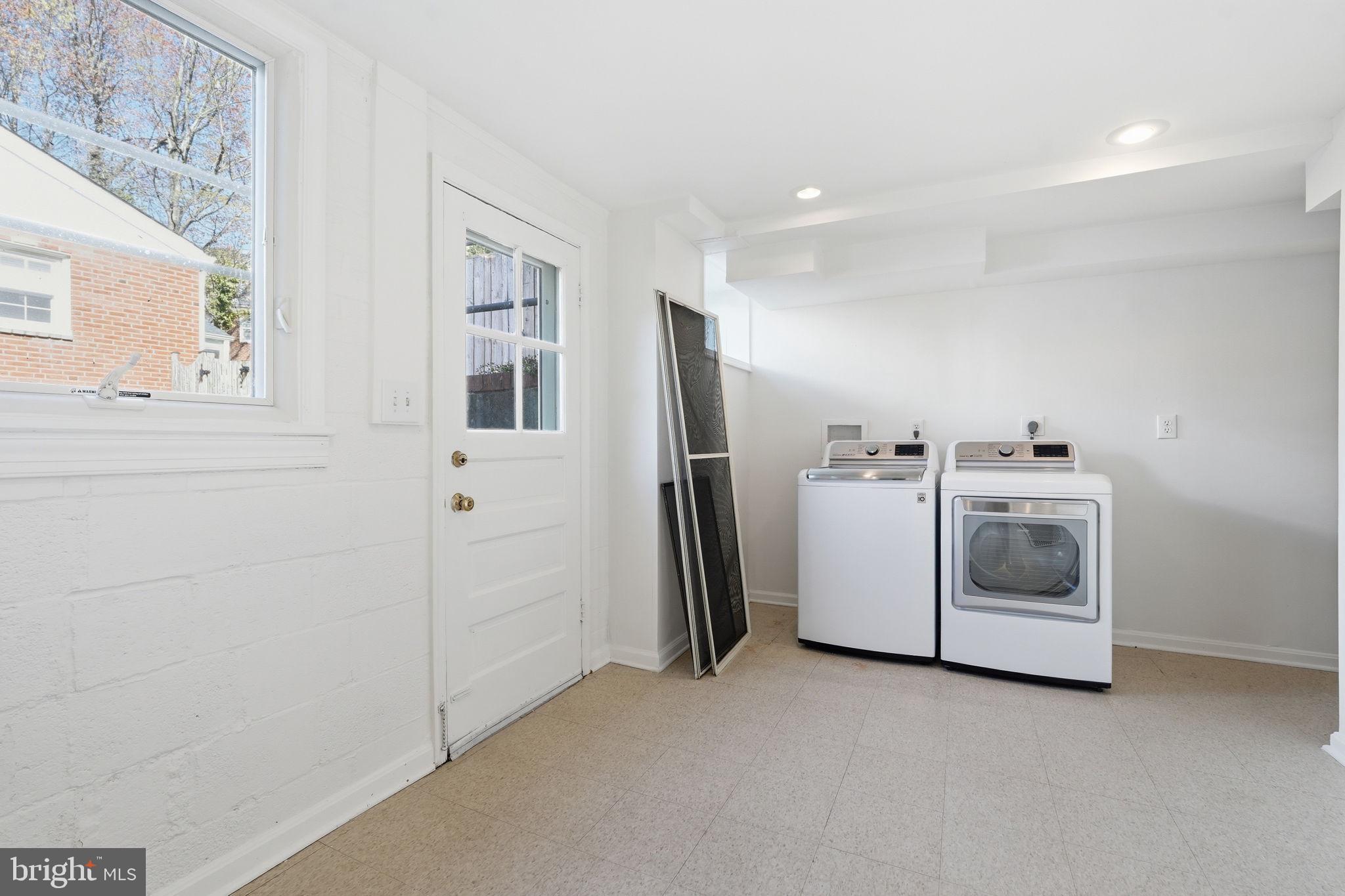 6318 11th Road North Arlington, VA 22205 - Photo 37 of 46 Lower Level Laundry