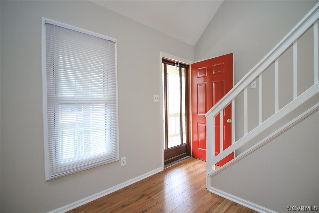 10319 Ridgerun Road Chesterfield, VA 23832 - Photo 8 of 42 a view of an entryway with wooden floor