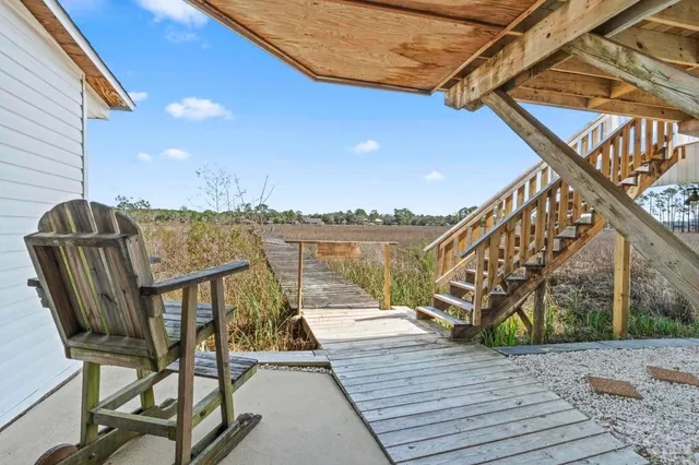 a view of deck with patio