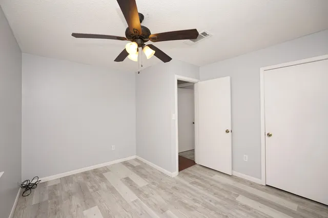 wooden floor in an empty room