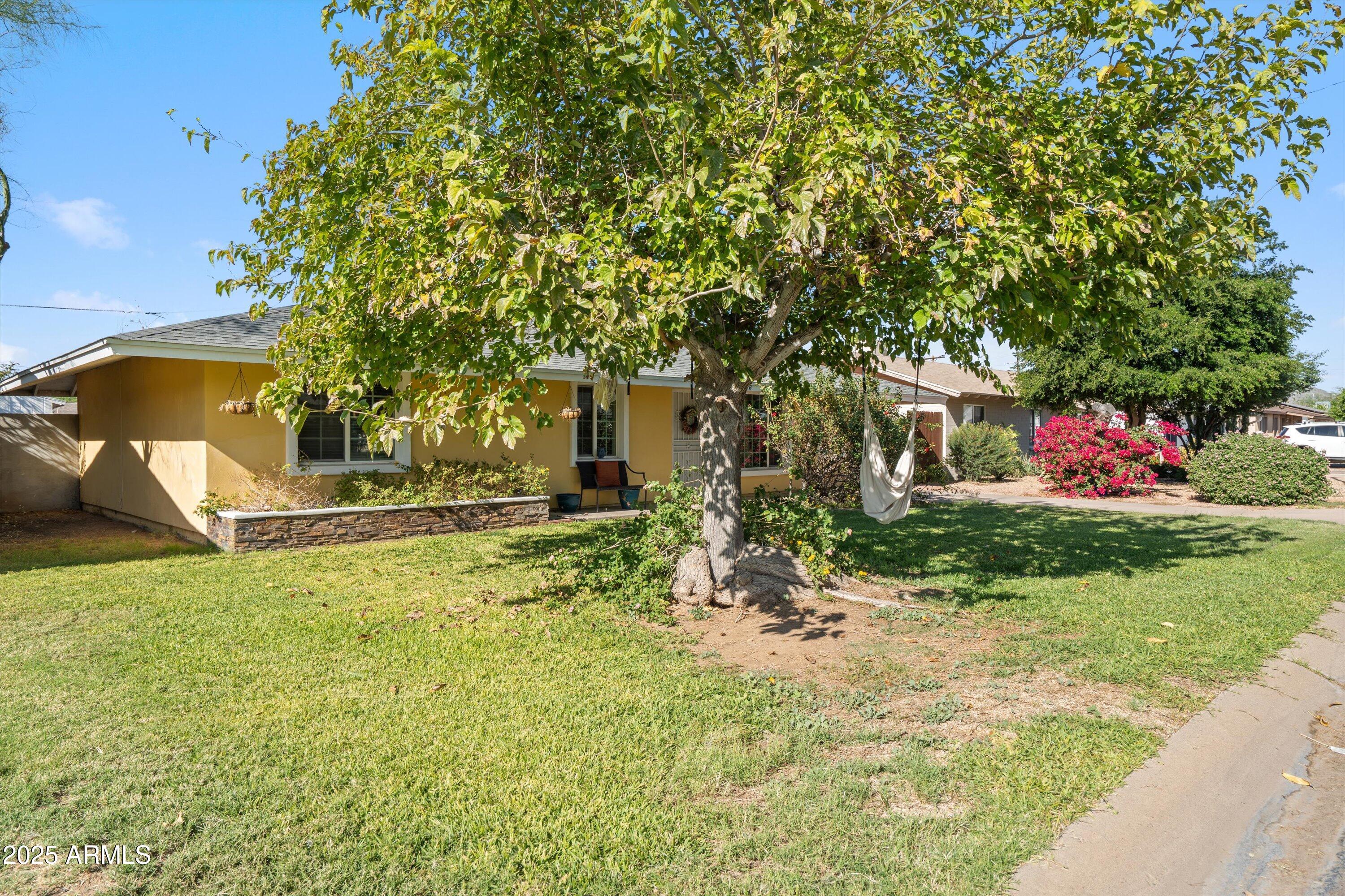 8216 North 9th Street Phoenix, AZ 85020 - Photo 37 of 38 a front view of a house with garden