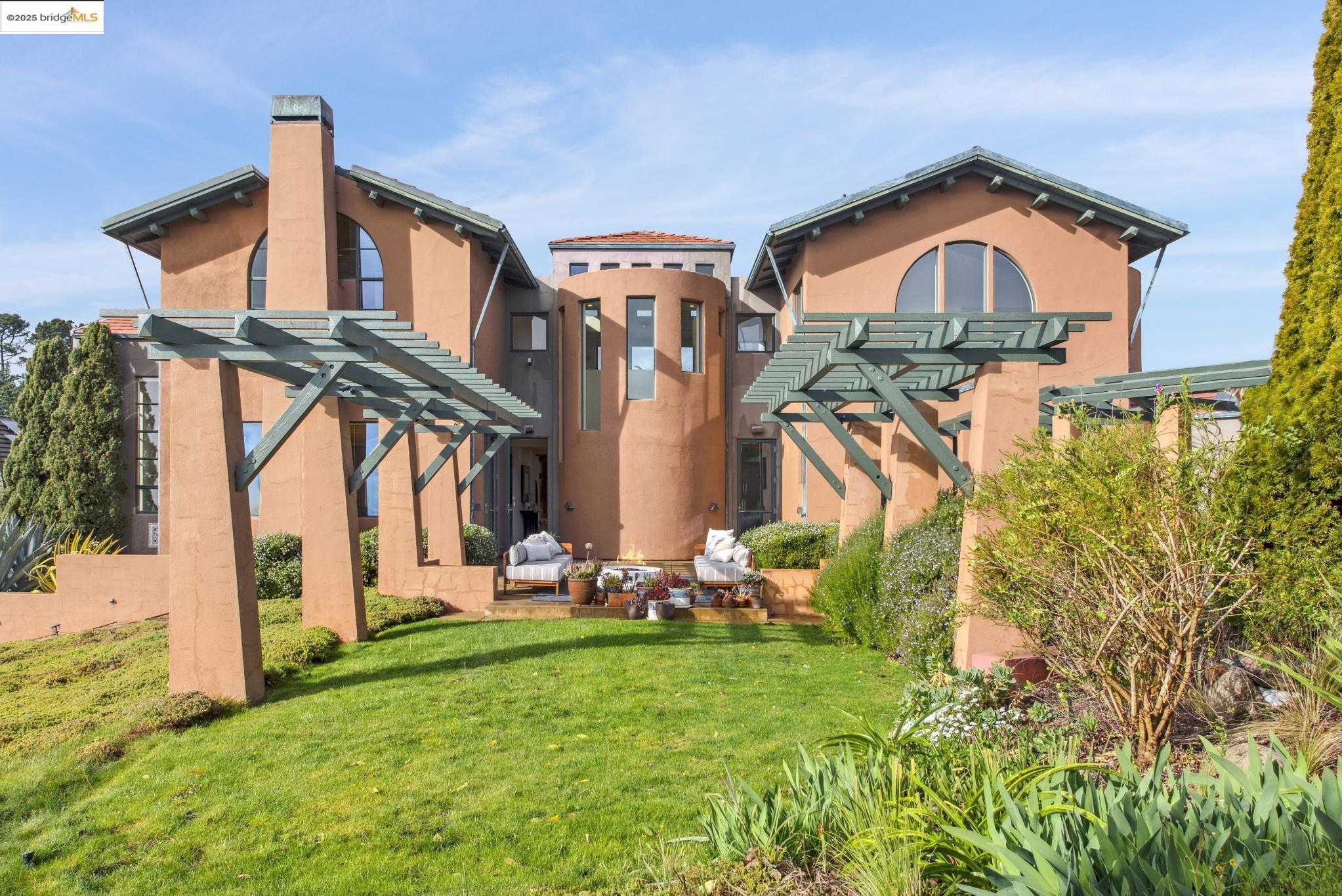 5 Woodside Way Oakland, CA 94611 - Photo 56 of 59 a front view of a house with garden