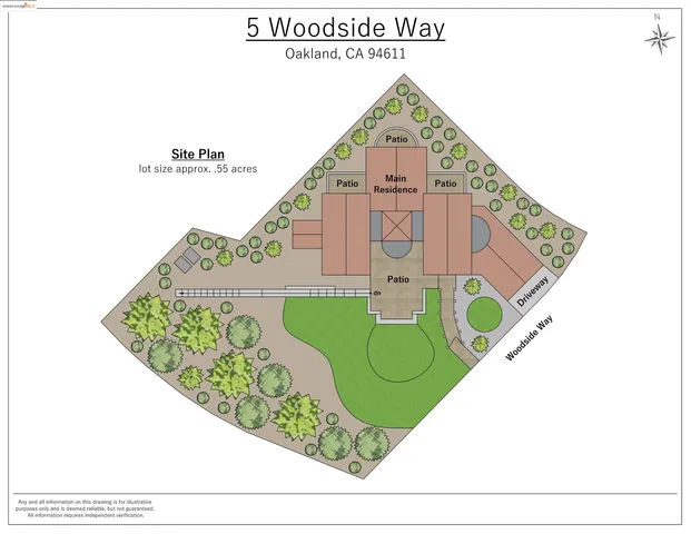 $3,000,000 | 5 Woodside Way, Oakland, CA 94611