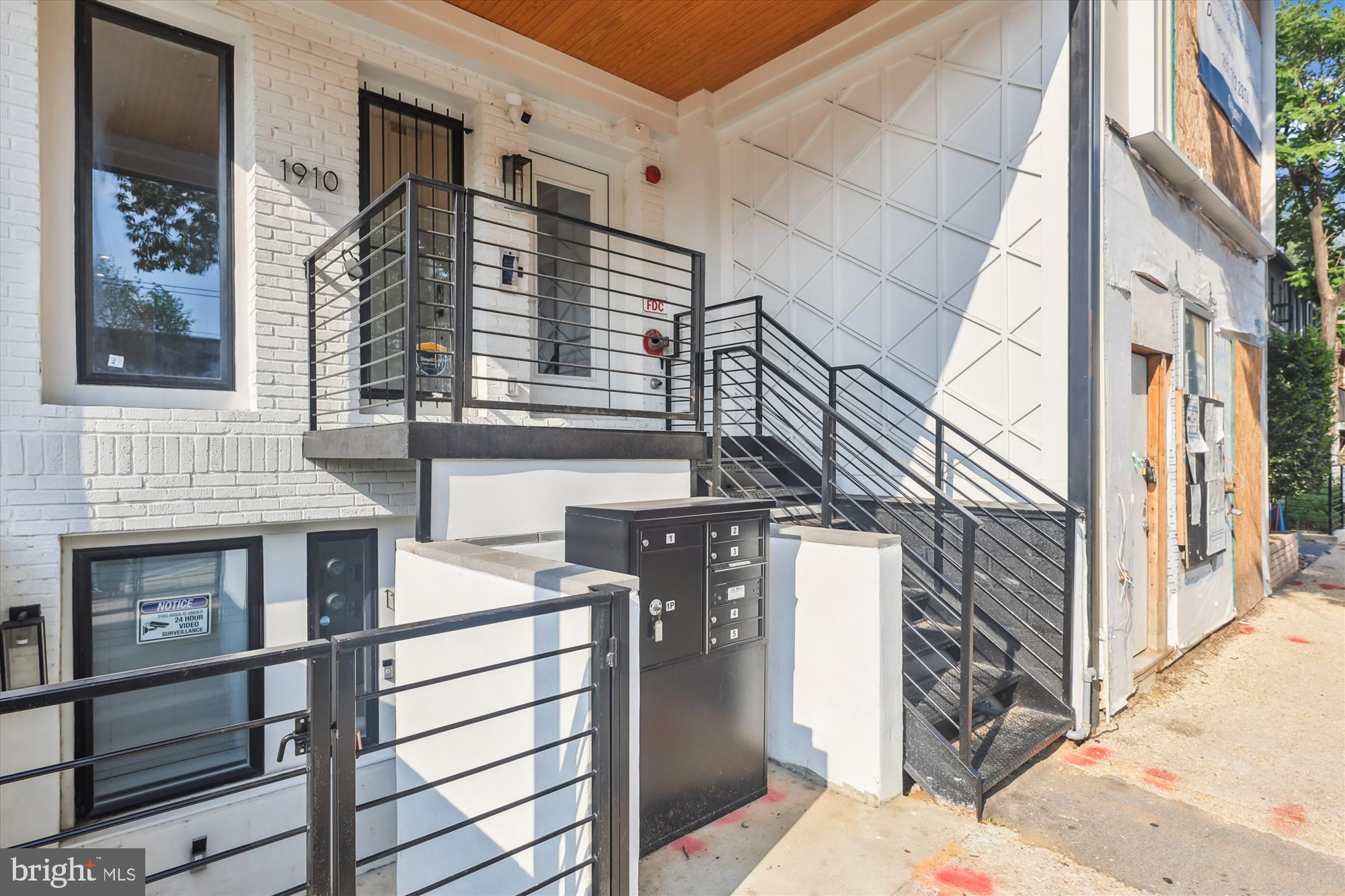1910 Benning Road Northeast, Unit 2 Washington, DC 20002 - Photo 2 of 19 a view of front door of house