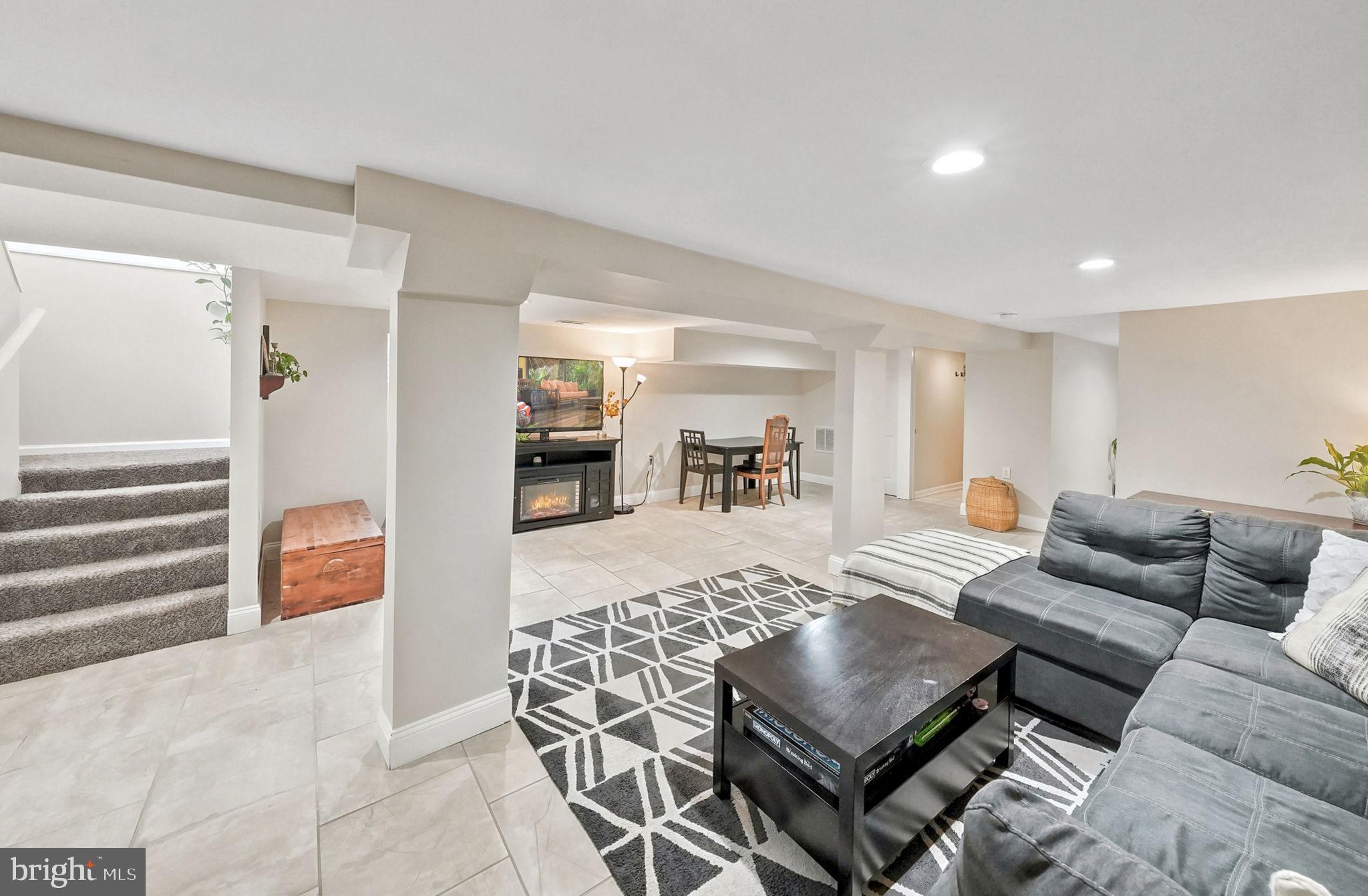 162 South Fellowship Road Maple Shade, NJ 08052 - Photo 19 of 34 Spacious, inviting basement retreat.