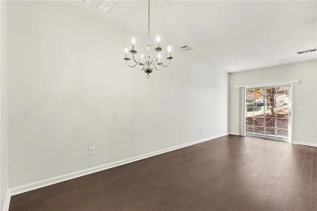 a view of an empty room with window