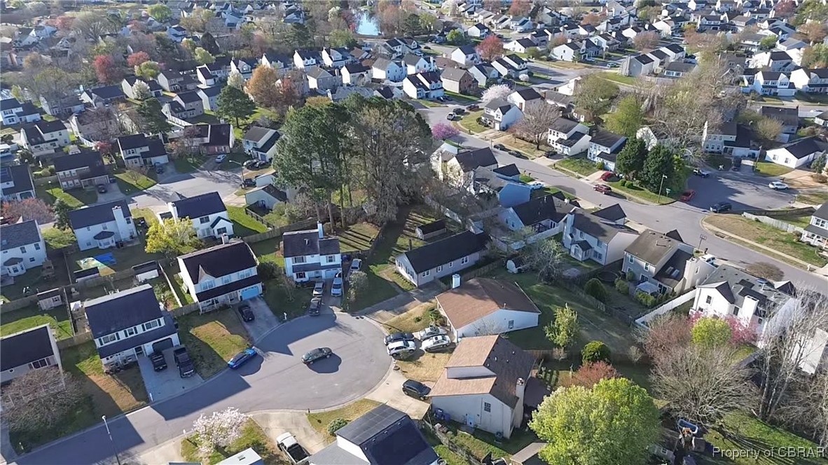 5633 Wilson Creek Road Virginia Beach, VA 23464 - Photo 36 of 44 Bird's eye view featuring a residential view