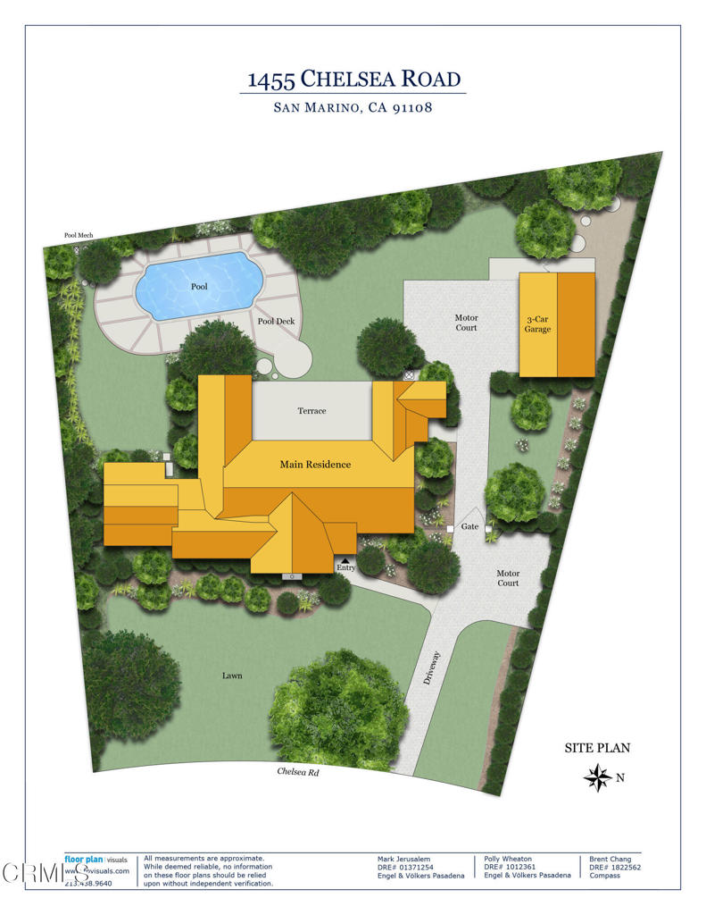 1455 Chelsea Road San Marino, CA 91108 - Photo 43 of 44 1455ChelseaRd-SitePlan-Print-R1 (1)
