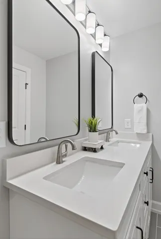 a view of a staircase