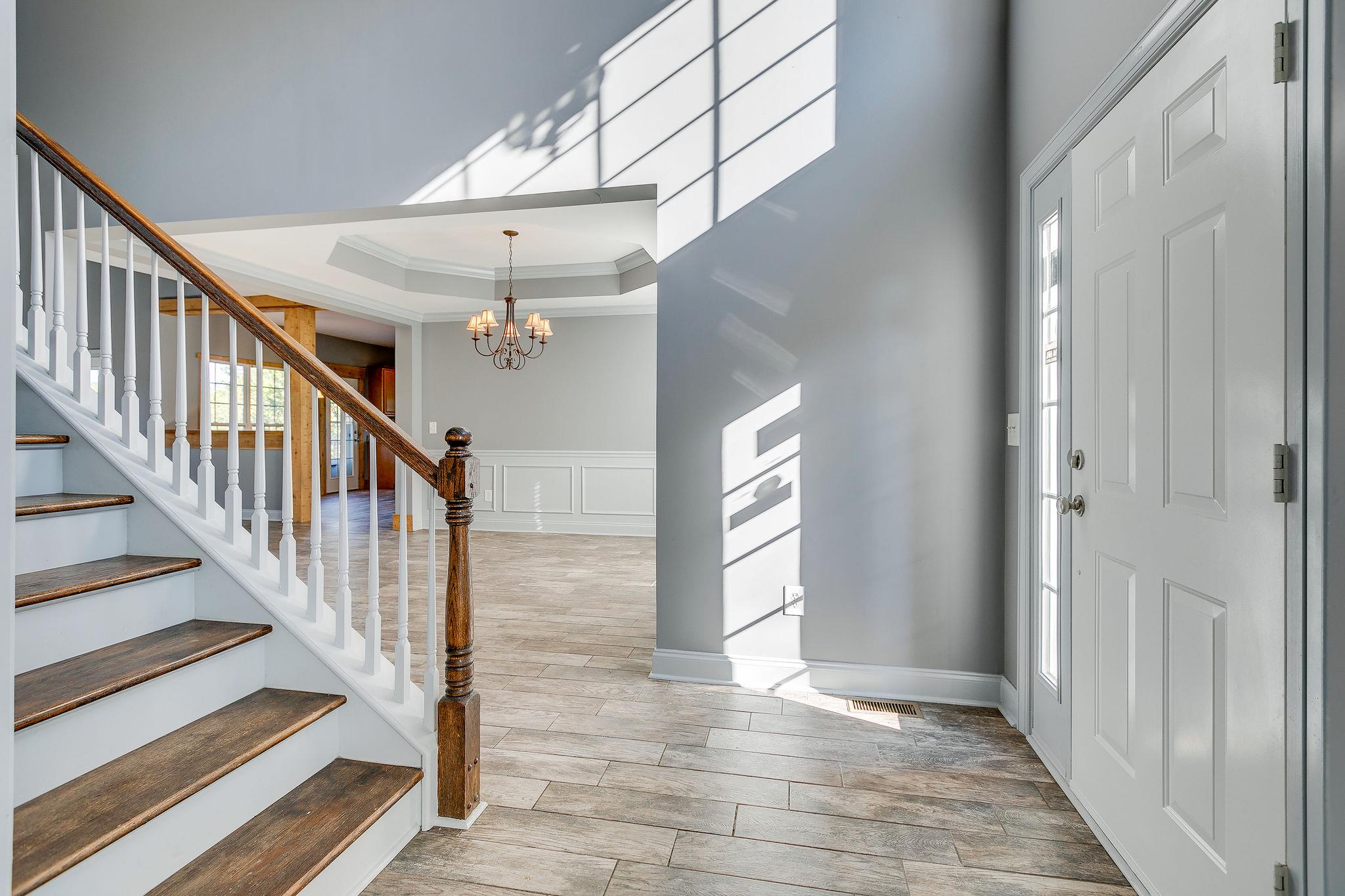 2029 Lincoln Road Spring Hill, TN 37174 - Photo 5 of 30 a view of entryway and hall with wooden floor